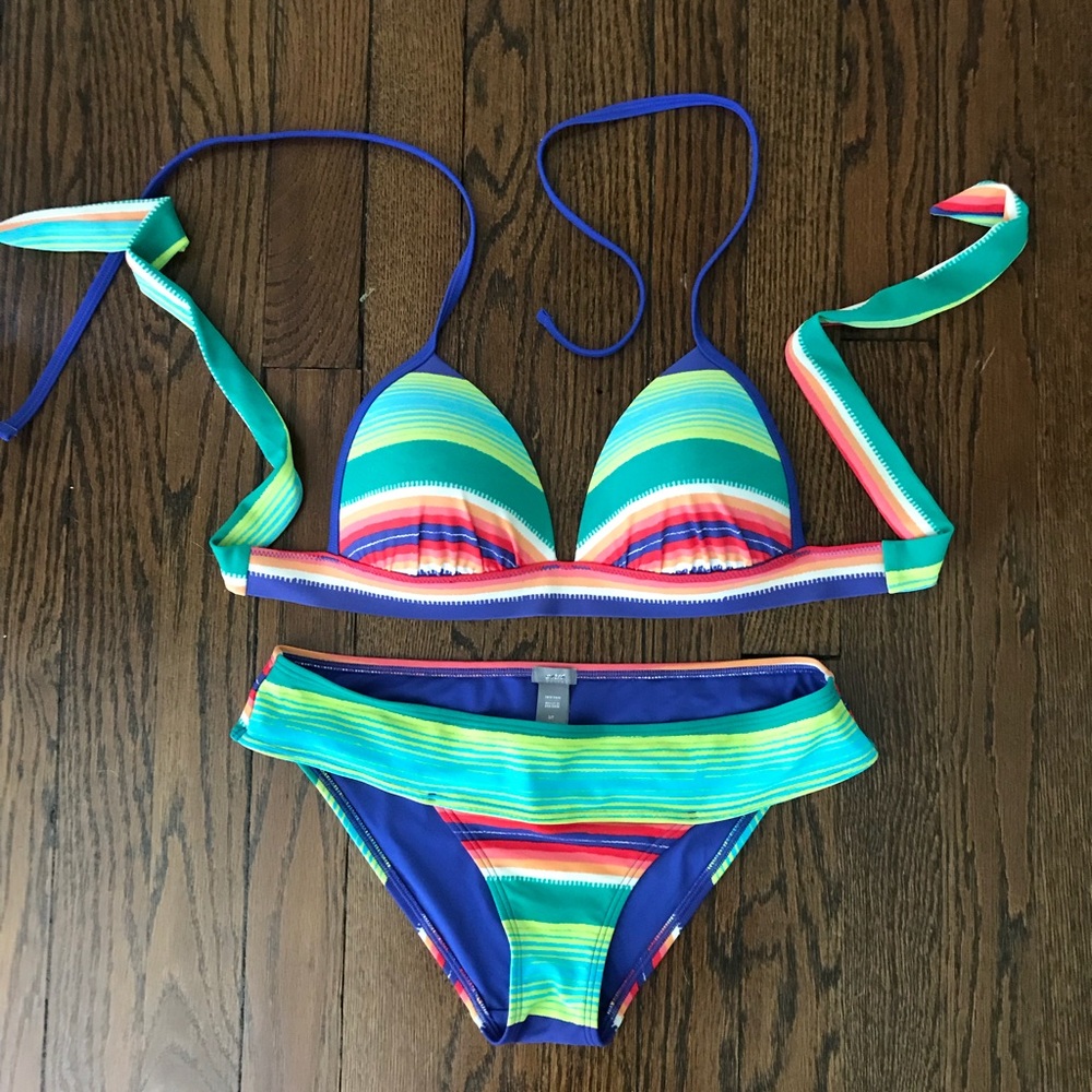 Colorful Aerie bikini in small